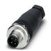 EAN 4017918137526 - Phoenix Contact 1662528 conector M12 Negro, Acero inoxidable imagen 1