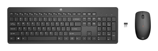 EAN 0195122117887 - HP 230 Wireless Mouse and Keyboard Combo teclado Ratón incluido Oficina RF inalámbrico Negro imagen 1