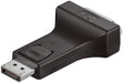 EAN 4014619343867 - Alcasa DVI-DP cambiador de género para cable DisplayPort DVI-I Negro imagen 1