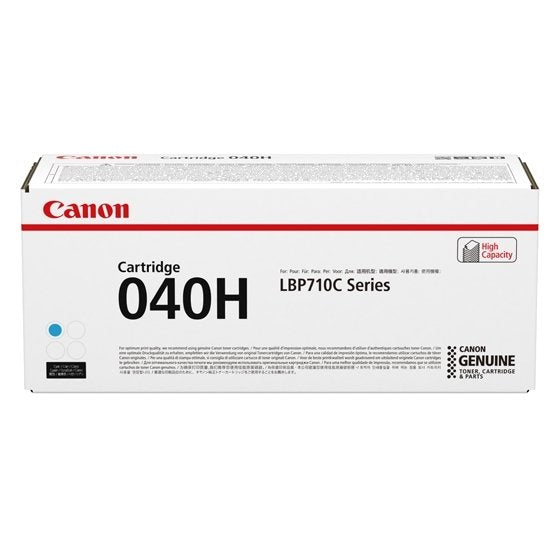 EAN 4549292058260 - Canon 040H cartucho de tóner 1 pieza(s) Original Cian imagen 1