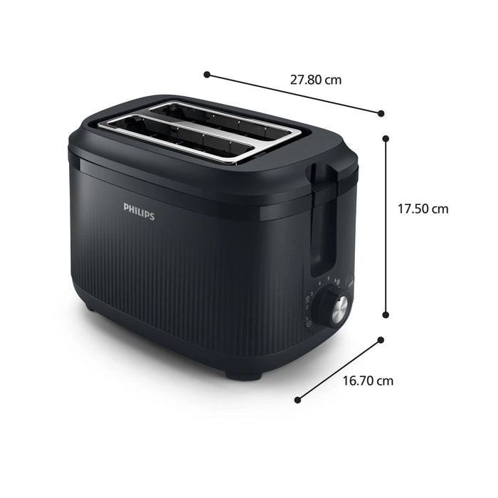 EAN 8720389074219 - Philips 3000 series HD2511/90 tostadora 8 2 rebanada(s) 830 W Negro imagen 2