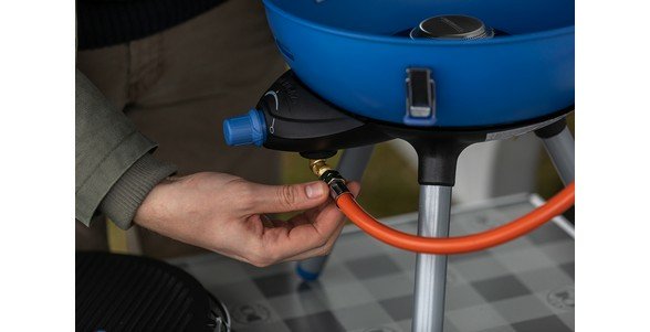 EAN 3138522128050 - Campingaz Party Grill 400 Caravan Parrilla Mesa propano/butano Negro, Azul, Acero satinado 2000 W imagen 8