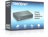 EAN 0710931140057 - Trendnet GREENnet No administrado Gigabit Ethernet (10/100/1000) Negro imagen 4