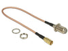 EAN 4043619130245 - DeLOCK 13024 cable coaxial RG-316 0,25 m F SMB Marrón imagen 1