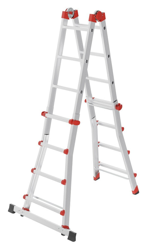 EAN 4007126751911 - Hailo M80 Escalera plegable Aluminio imagen 1
