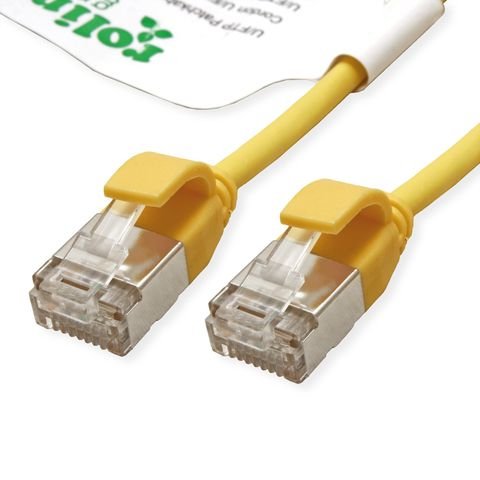 EAN 7630049624429 - ROLINE GREEN 21.44.3322 cable de red Amarillo 0,5 m Cat6a U/FTP (STP) imagen 2