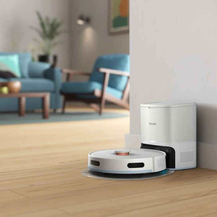 EAN 8720389037856 - Philips XU2100/20 aspiradora robotizada 0,38 L Blanco imagen 2