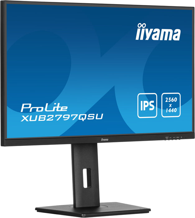 EAN 4948570125098 - iiyama ProLite XUB2797QSU-B2 pantalla para PC 68,6 cm (27") 2560 x 1440 Pixeles Quad HD LED Negro imagen 6