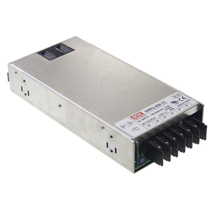 EAN 4711287436883 - MEAN WELL HRPG-450-12 unidad de fuente de alimentación 450 W Metálico imagen 1