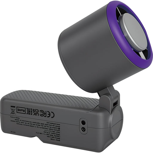 EAN 0023942323495 - Verbatim 32349 ventilador y nebulizador personal de mano Púrpura, Gris Ventilador de mano imagen 1