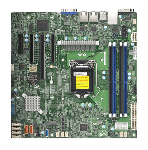 EAN 672042461578 - Supermicro X12STL-F-B Bulk Intel C252 LGA 1200 (Socket H5) micro ATX imagen 1