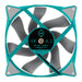 EAN 1230000071154 - Iceberg Thermal IceGALE Xtra Carcasa del ordenador Ventilador 14 cm Verde azulado 1 pieza(s) imagen 3