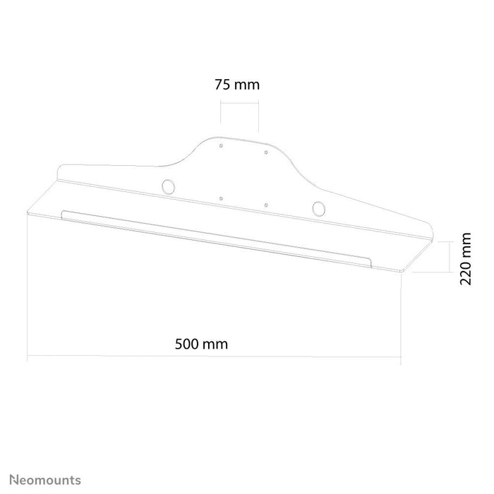 EAN 8717371442392 - Neomounts KEYB-V050 accesorio para soporte de monitor imagen 3