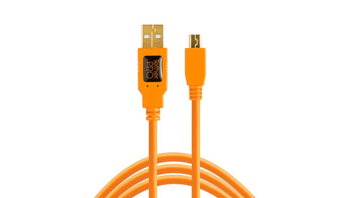 EAN 0858977002950 - Tether Tools CU5451 cable USB USB 2.0 4,6 m USB A Mini-USB B Naranja imagen 1