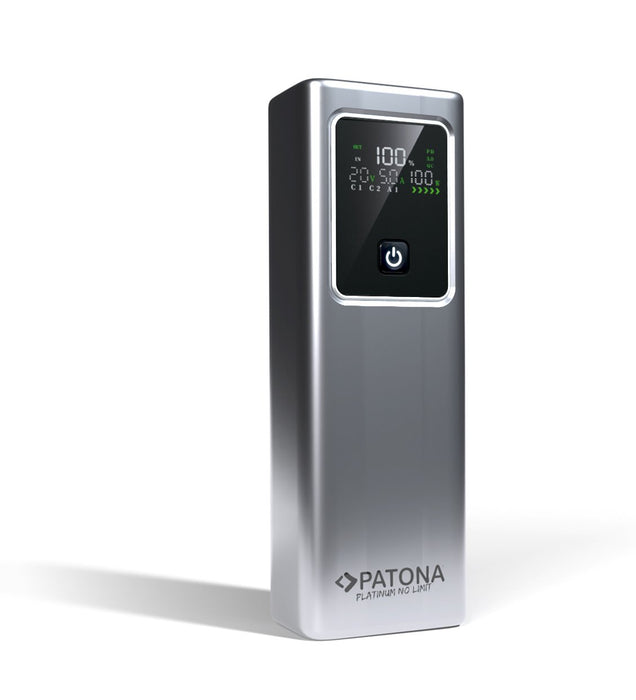 EAN 4055655252362 - PATONA 4237 batería externa Ión de litio 20000 mAh Gris imagen 1