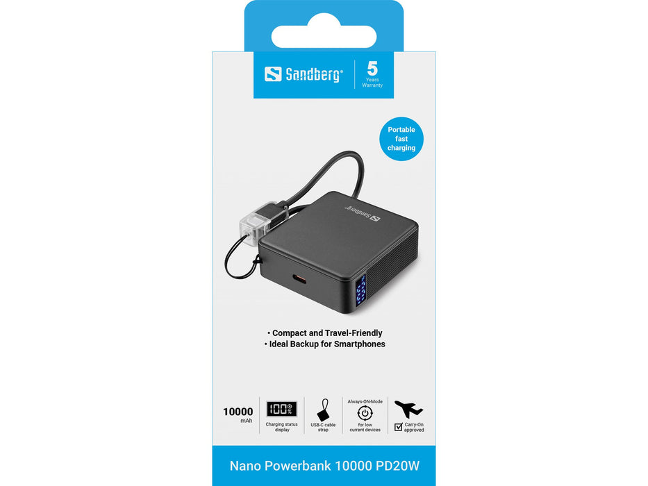 EAN 5705730421341 - Sandberg 421-34 batería externa Ión de litio 10000 mAh Negro imagen 5