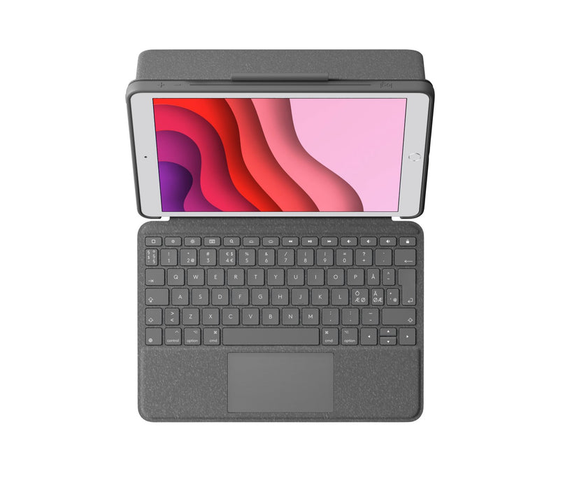 EAN 5099206090187 - Logitech Combo Touch QWERTY Nórdico Smart Connector Grafito imagen 2