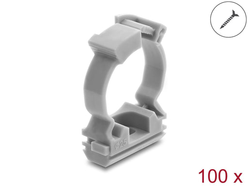 EAN 4043619220717 - DeLOCK 22071 abrazadera para cable Gris 100 pieza(s) imagen 2