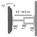 EAN 8059018365269 - Techly ICA-LCD 2903BICOL soporte para TV 94 cm (37") Blanco, Negro imagen 4