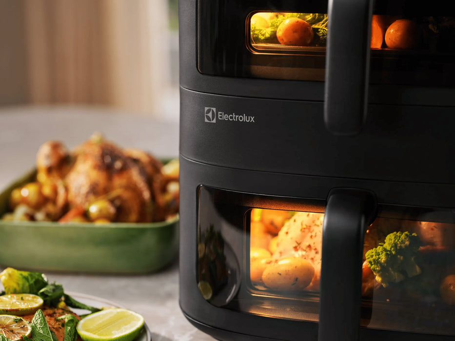 EAN 7333394095806 - Electrolux EAFD11B Doble 11 L Independiente 2700 W Freidora de aire caliente Negro imagen 7