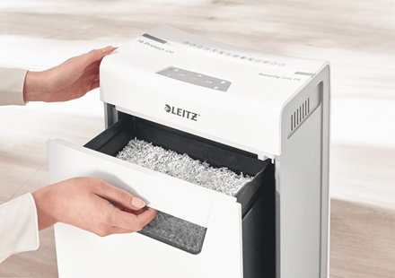 EAN 4002432127191 - Leitz 80940000 triturador de papel Microcorte 55 dB Gris, Blanco imagen 8