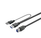 EAN 5715063196083 - Vivolink PROUSB3AB5C-DUAL cable USB imagen 1