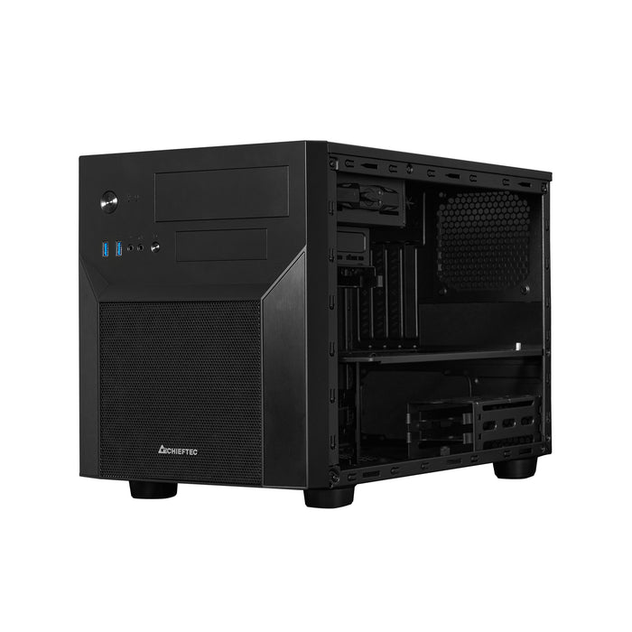 EAN 0753263077349 - Chieftec CI-02B-OP carcasa de ordenador Cubo Negro imagen 4
