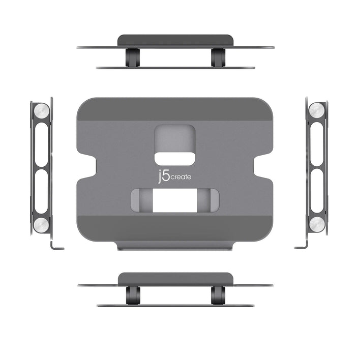 EAN 4712795086287 - j5create JTS127 Multi-Angle Laptop Stand Soporte para ordenador portátil y tableta Negro, Gris 40,6 cm (1 imagen 3