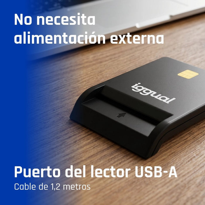 EAN 8435364316740 - iggual IGG316740 lector de tarjeta magnética imagen 11