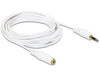 EAN 4043619837694 - DeLOCK 3.5mm M-F, 3m cable de audio 3,5mm Blanco imagen 2