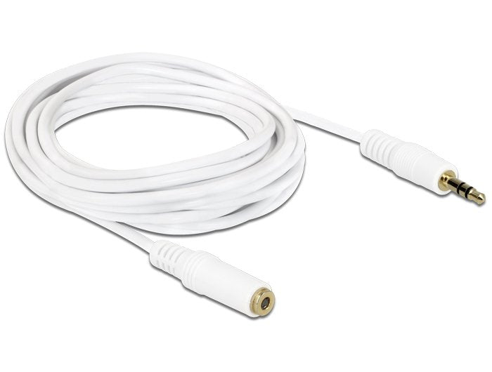 EAN 4043619837694 - DeLOCK 3.5mm M-F, 3m cable de audio 3,5mm Blanco imagen 2