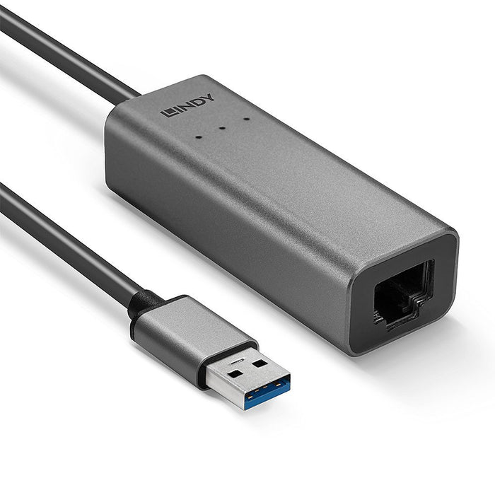 EAN 4002888433136 - Lindy 43313 cambiador de género para cable USB-A RJ-45 Plata imagen 3