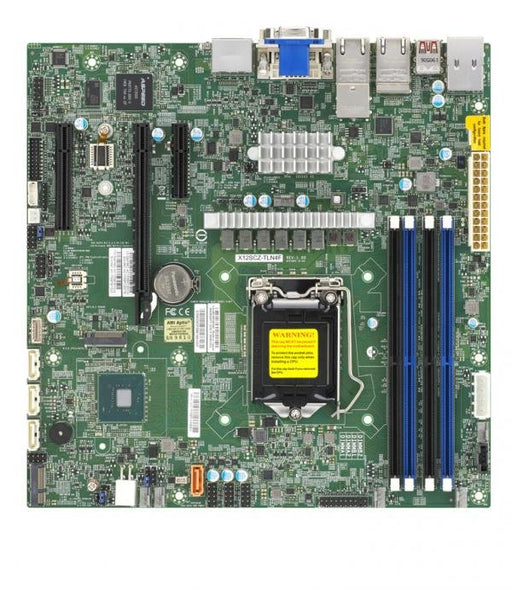 EAN 672042399062 - Supermicro MBD-X12SCZ-TLN4F-B placa base LGA 1200 (Socket H5) micro ATX imagen 1