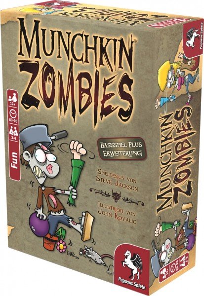 EAN 4250231704017 - Pegasus Munchkin Zombies 1+2 Juego De Cartas Táctico imagen 2