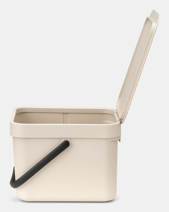 EAN 8710755251702 - Brabantia Sort & Go 6 L Rectangular Plástico reciclado Beige imagen 7