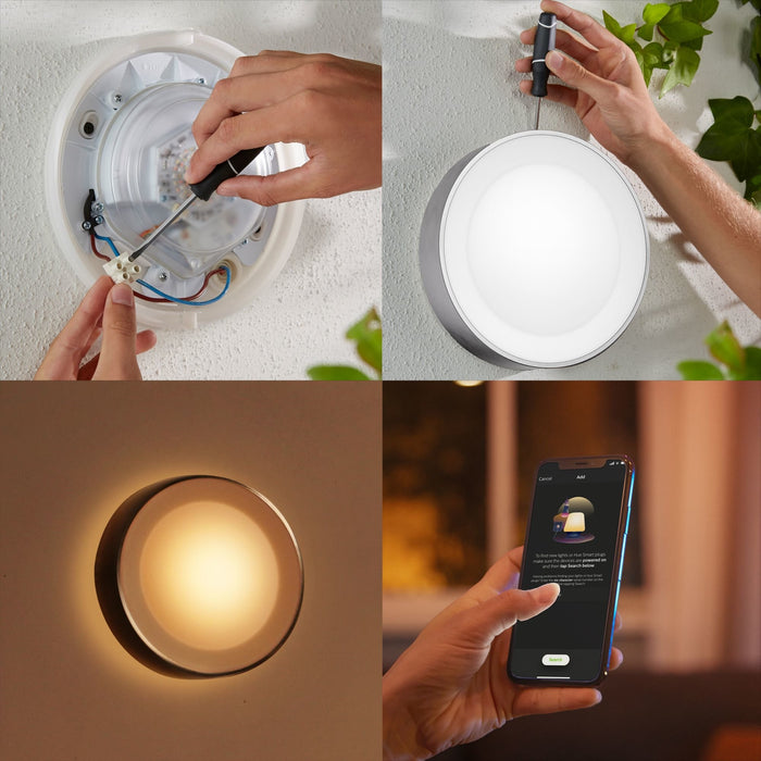 EAN 8718696174418 - Philips Hue White and Color ambiance 1746547P7 Aplique de pared para exterior Bluetooth/Zigbee 15 W imagen 8