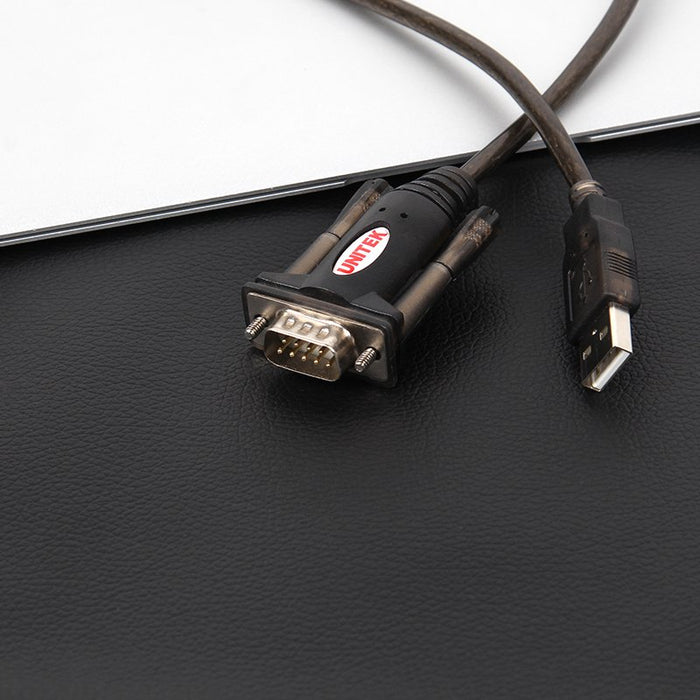 EAN 4894160000002 - UNITEK Y-105 cable de serie Negro 1,5 m USB tipo A DB-9 imagen 4