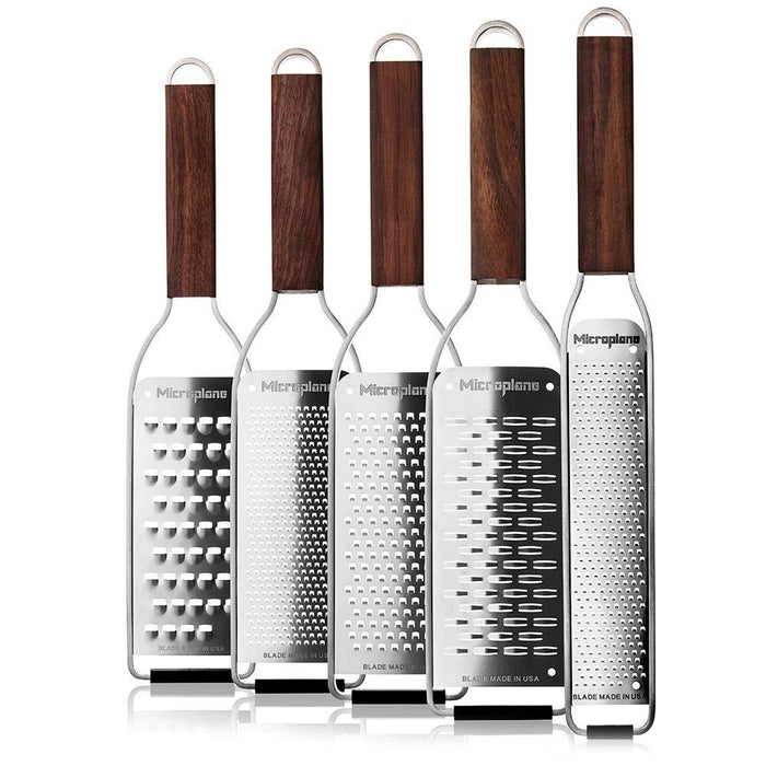 EAN 98399433042 - Microplane 43304 cortador de verduras en espiral o rallador manual Rallador plano Acero inoxidable, Madera imagen 7