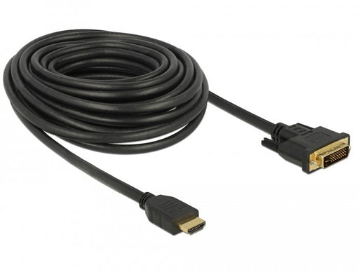 EAN 4043619856572 - DeLOCK 85657 adaptador de cable de vídeo 10 m HDMI tipo A (Estándar) DVI Negro imagen 2