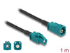 EAN 4043619906796 - DeLOCK 90679 cable coaxial 1 m HSD Z Negro, Azul imagen 2