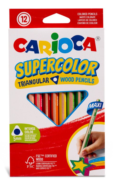 EAN 8003511434519 - Carioca Supercolor Multicolor 12 pieza(s) imagen 1