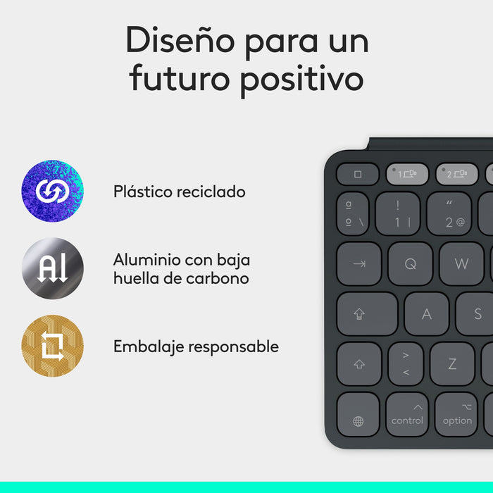 EAN 5099206126039 - Logitech 920-013010 teclado para móvil Español Bluetooth Grafito imagen 7