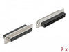 EAN 4043619667222 - DeLOCK 66722 conector D-Sub 37 pin Negro, Plata imagen 1