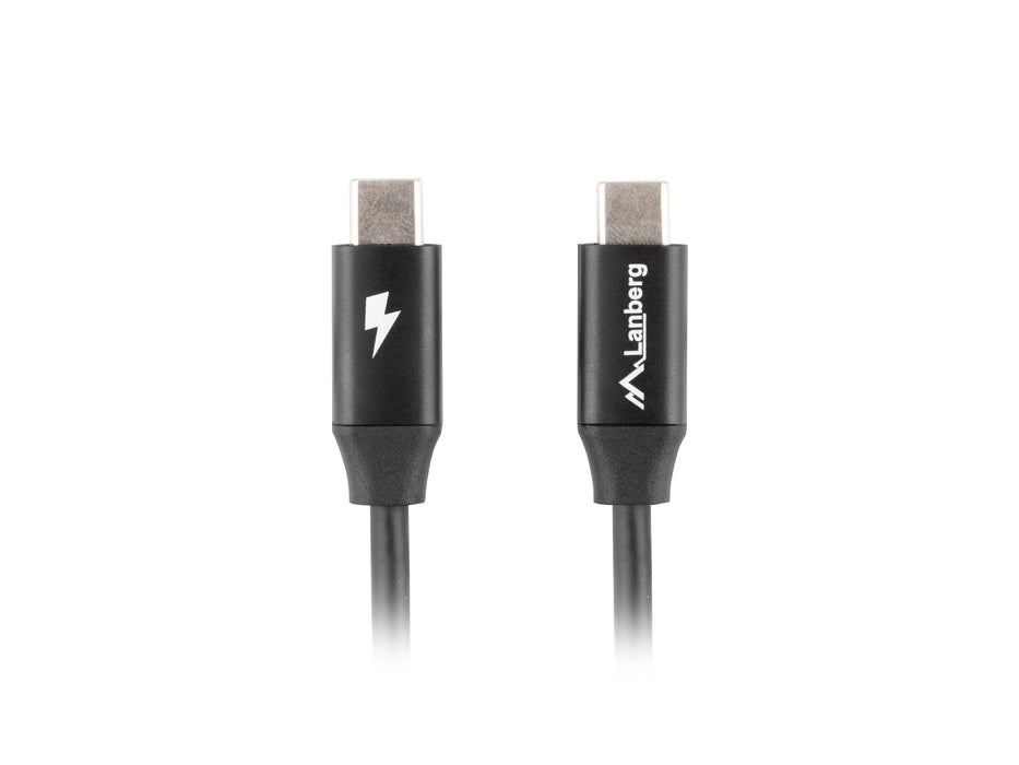 EAN 5901969429091 - Lanberg CA-CMCM-40CU-0018-BK cable USB USB 2.0 1,8 m USB C Negro imagen 2