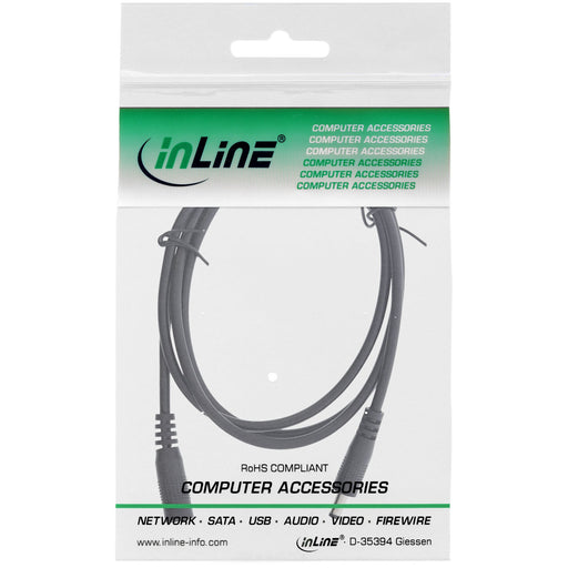 EAN 4043718308941 - InLine 26901C cable de transmisión Negro 1 m 4.0 x 1.7 mm imagen 2
