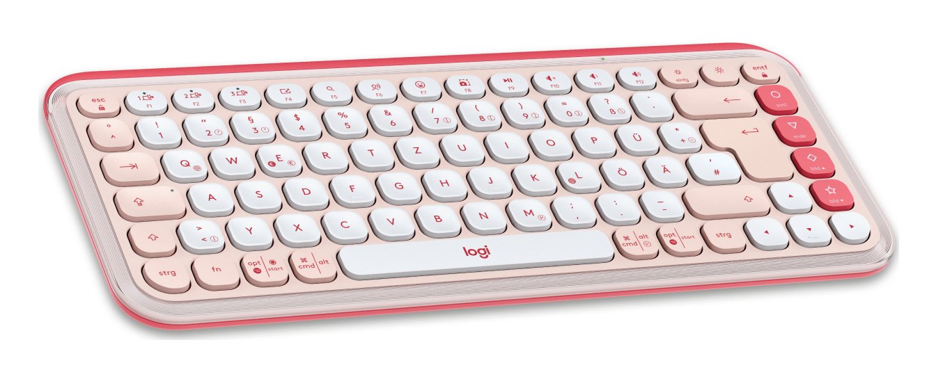EAN 5099206127623 - Logitech 920-013108 teclado Ratón incluido Universal Bluetooth QWERTZ Alemán Rosa imagen 3