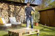 EAN 4054278793269 - Kärcher KHB 4-18 Limpiadora de alta presión o Hidrolimpiadora Vertical Batería 170 l/h Negro, Amarillo imagen 2