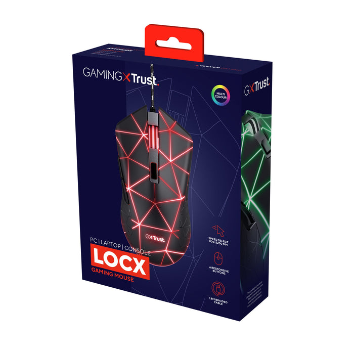 EAN 8713439229882 - Trust GXT 133 Locx ratón Juego mano derecha USB tipo A Óptico 4000 DPI imagen 5