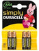 EAN 5000394002432 - Duracell 002432 pila doméstica Batería de un solo uso AAA Alcalino imagen 1