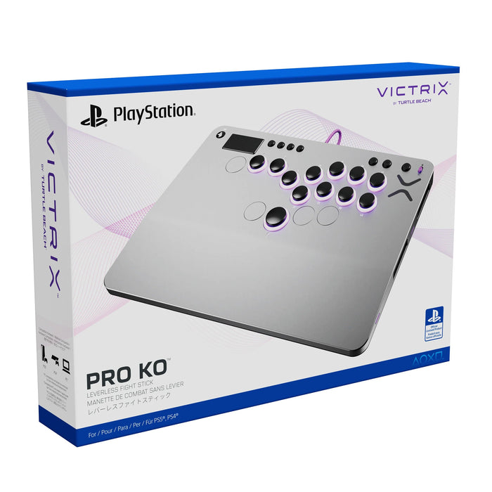 EAN 0840454400007 - PDP Victrix Pro KO Leverless Fight Stick Gris USB Panel de mandos tipo máquina recreativa PC, PlayStation imagen 11